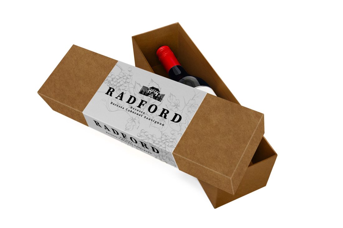D&p Wine Box 90x320 Kraft Ww 01