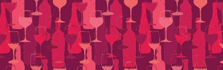 Design & Pack 217x327x50 Wine Wd Sleeve Art Red Wine Bottles