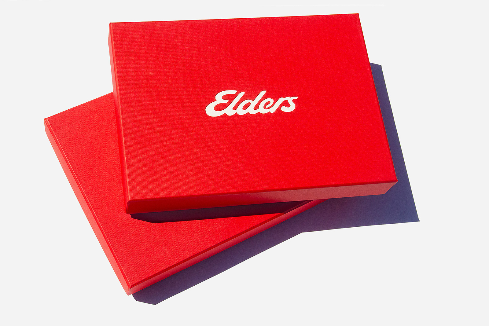 Design And Pack Document Box Elder Tray And Lid Top Deboss White 1600