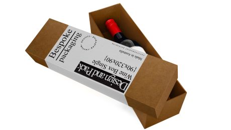 Fcp Wine Box 90x320 Kraft Ww