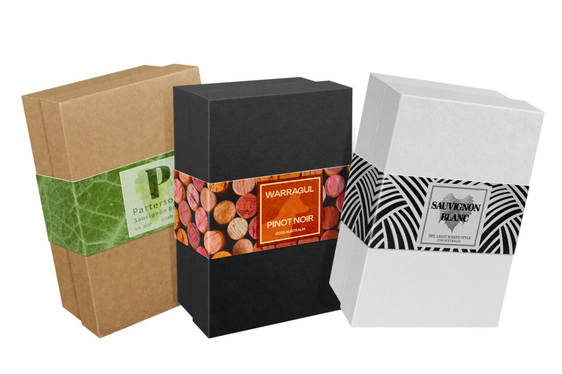 Sleeve Box Kraft + White Black Master Art Set 00