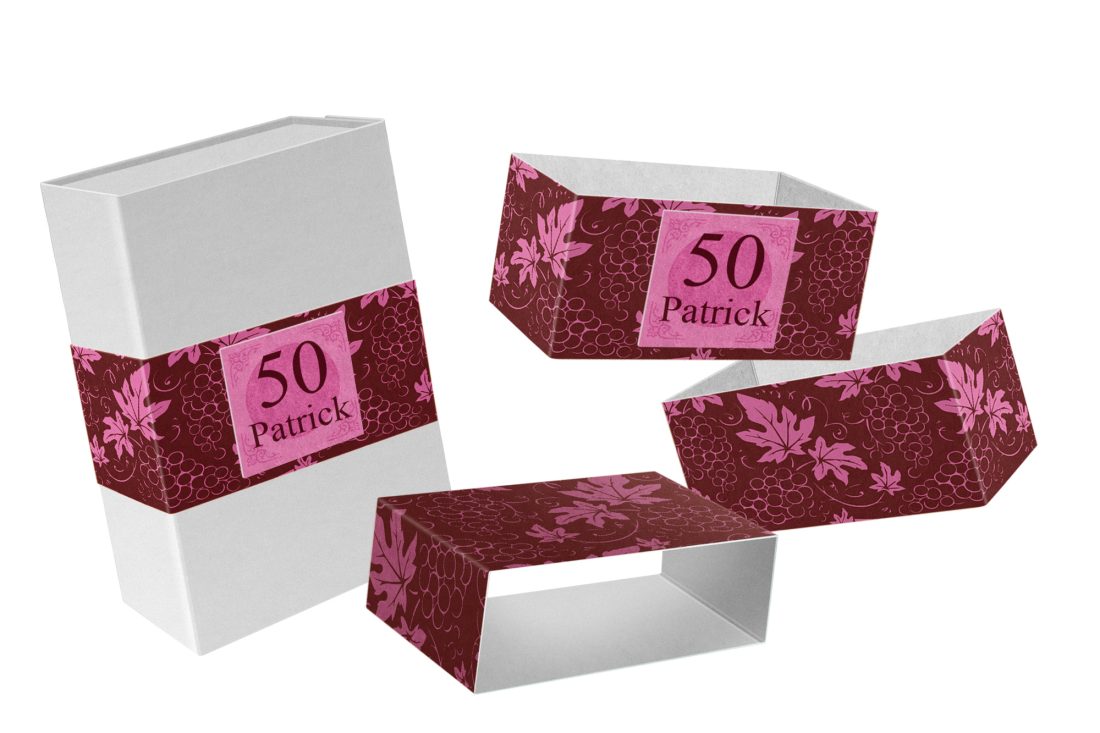 Sleeve Box Kraft + White Black Master Art Set Magflap